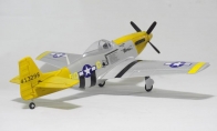5 CH Sky Flight Hobby Yellow P-51D Mustang 1200mm RC Warbird Airplane RTF