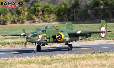 8 CH BlitzRCWorks Super B-25 Mitchell Bomber RC Warbird Airplane