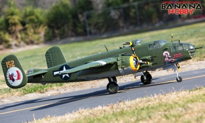 8 CH BlitzRCWorks Super B-25 Mitchell Bomber RC Warbird Airplane